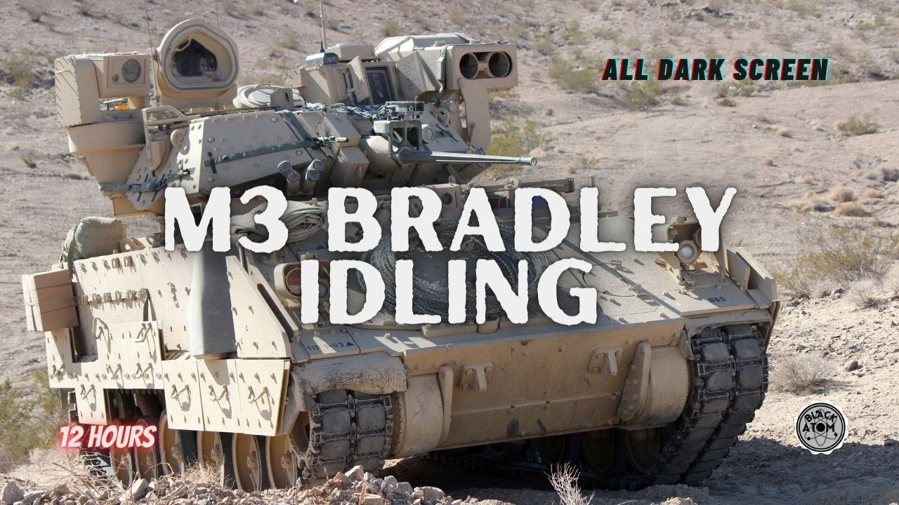 M3 Bradley Idle Sound for Sleep ⨀ Calming Military Vehicle Engine Noise