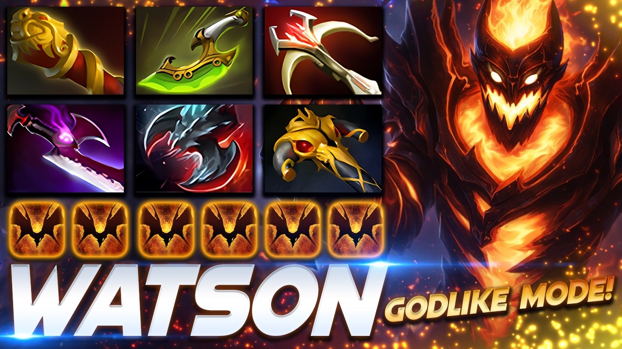 Watson Shadow Fiend - GODLIKE MODE! - Dota 2 Pro Gameplay [Watch & Learn]