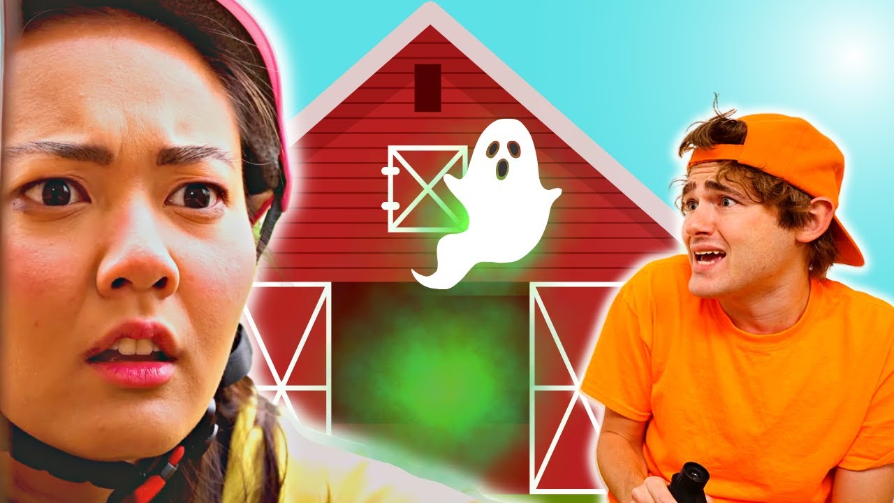 Ellie Sparkles Finds a GHOST In The Barnyard