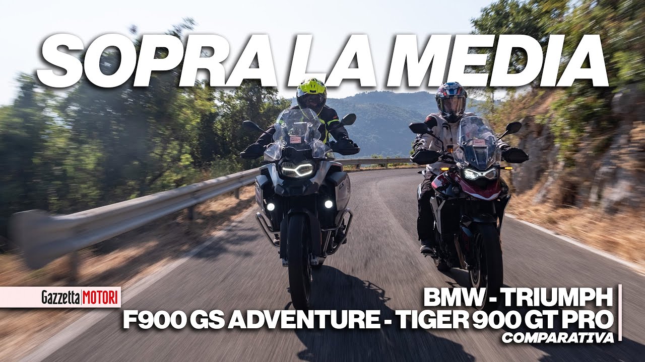 BMW F900 vs TRIUMPH TIGER 900 sfida tra medie enduro