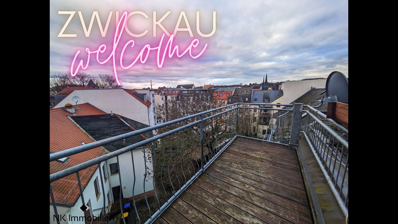 3-Raum Wohnung zur Miete mit Balkon, Schumannplatz 3, 08056 Zwickau