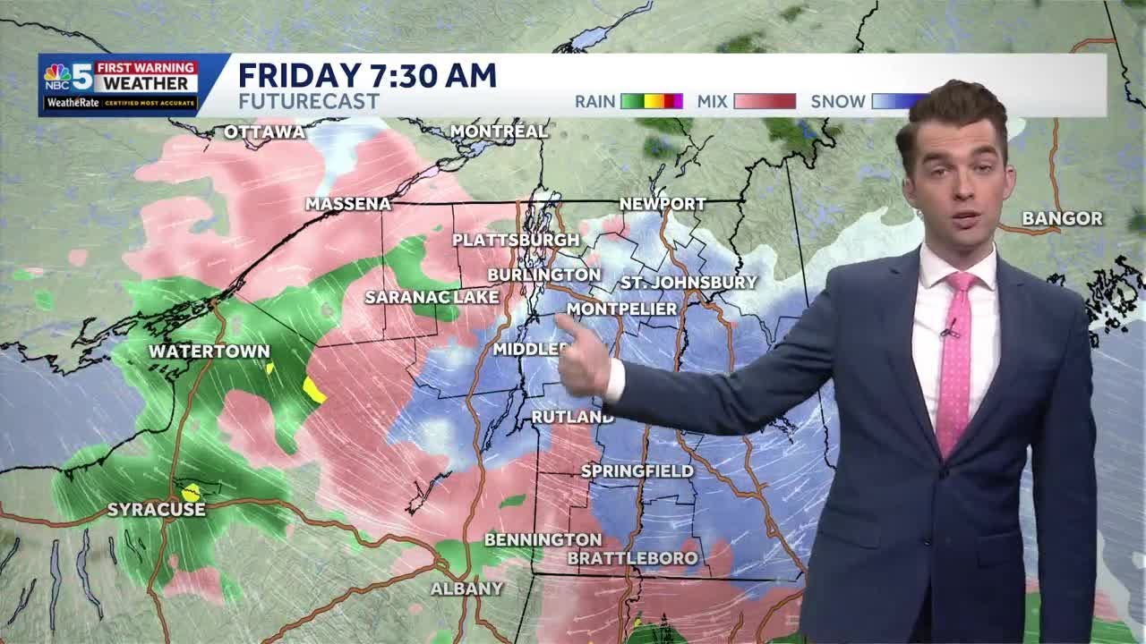 Turning bright and mild Wednesday in Vermont (03-03-26)