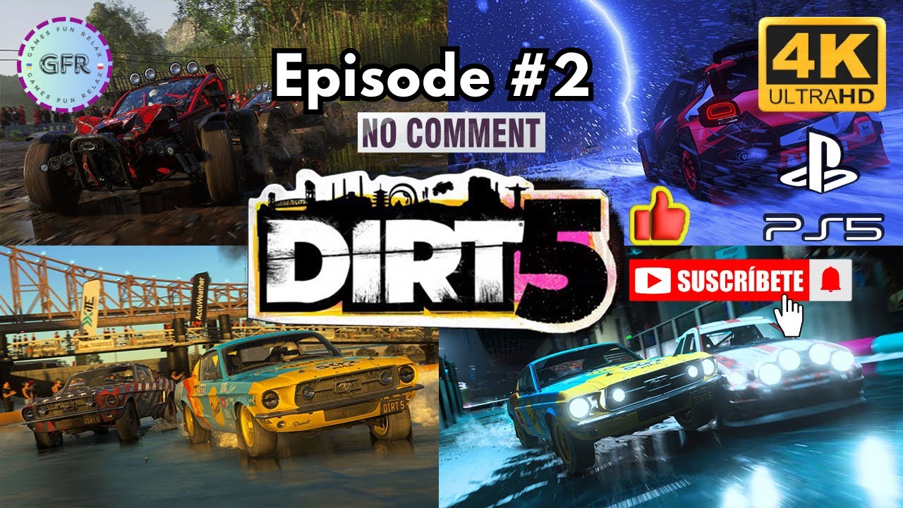 Dirt 5 Full Career Mode | Episode 2 | No Commentary | PS5 4K