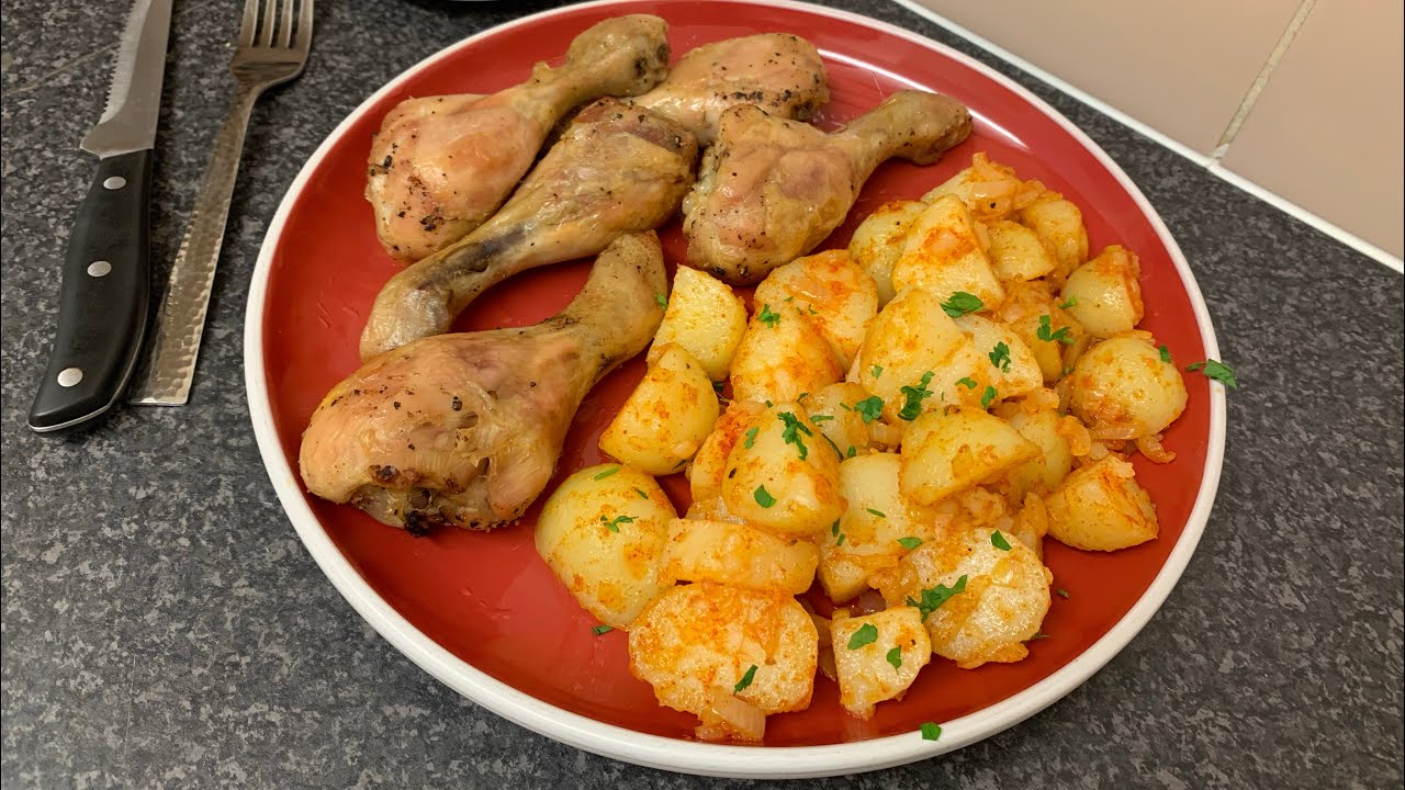 Cartofi țărănești cu ceapa și boia | garnitura pentru orice friptura 😋