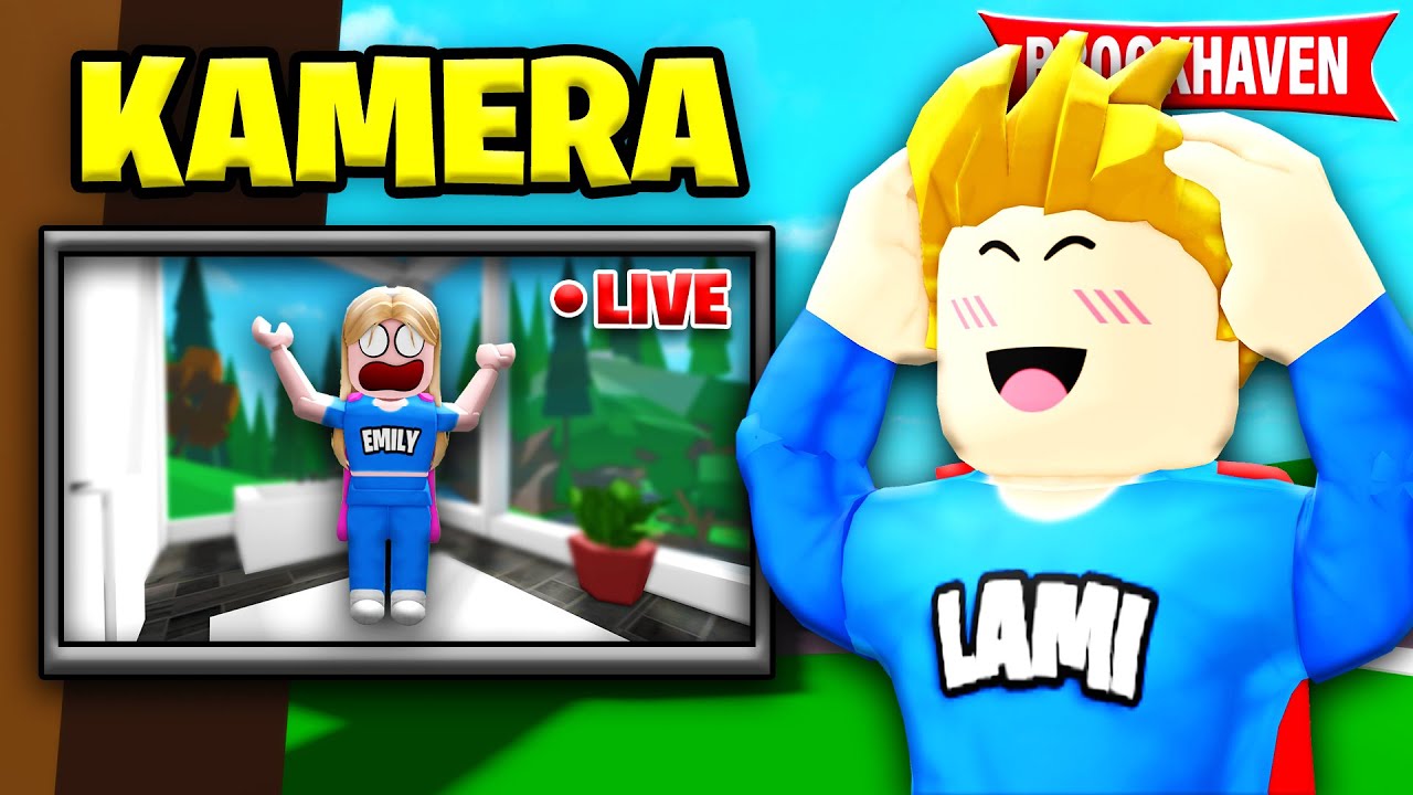 ich CHEATE mit KAMERA in HIDE and SEEK Brookhaven! (Emily rastet aus..)