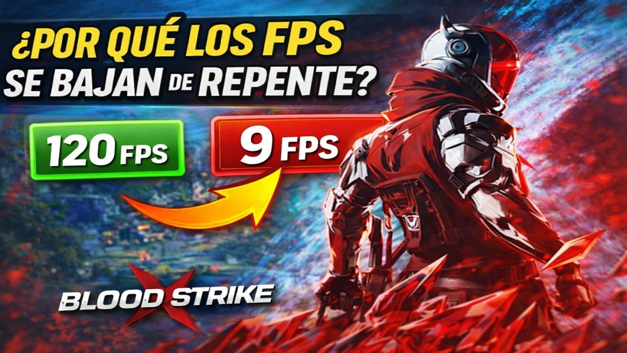 ¿Por qué mis FPS se bajan de repente en Blood Strike? 😳 (Solución real)”