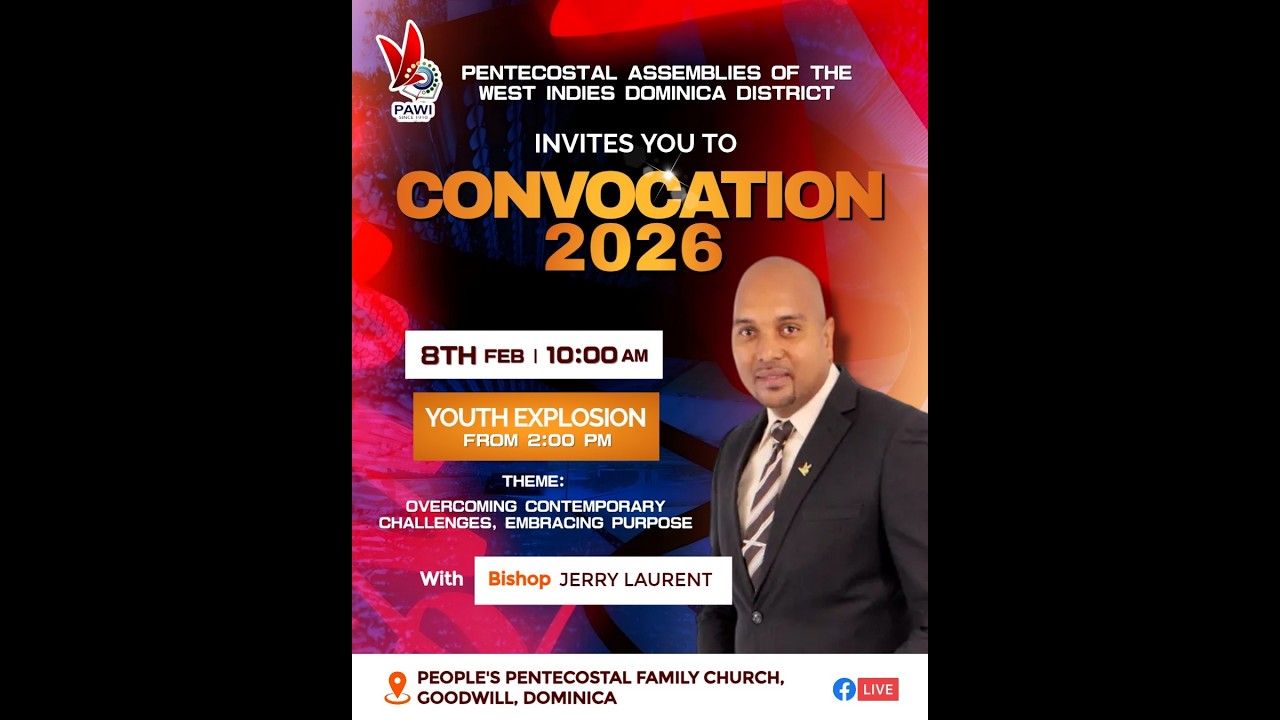 PAWI Dominica Convocation 8th February, 2026