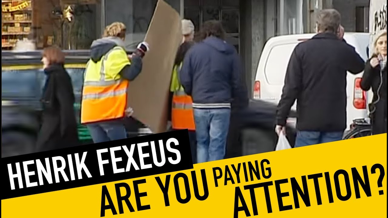 Henrik Fexeus - Uppmärksamhet (Are You Paying Attention?) (ENG.SUB.)
