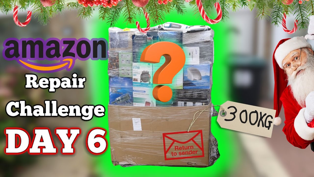 FIXING AMAZON RETURNS PALLET | DAY 6 2025 ADVENT Challenge