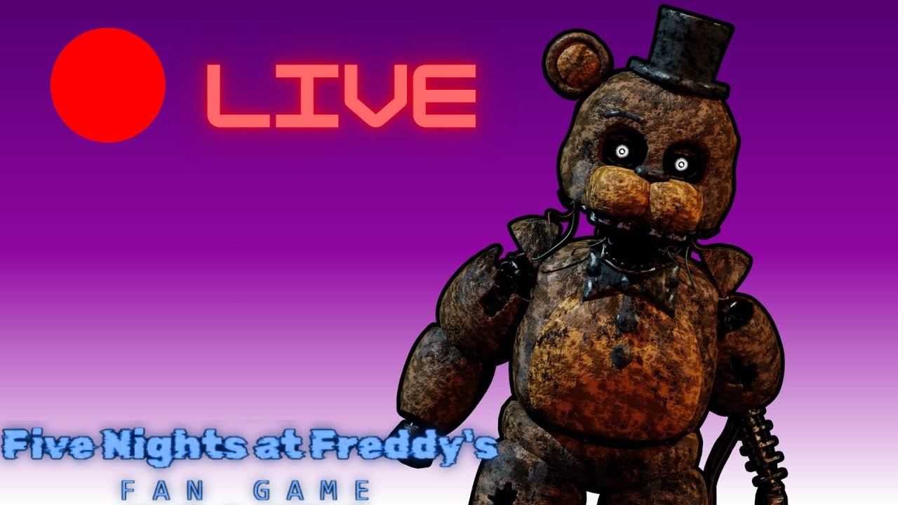 FNAF FAN GAMES | Taking Suggestions | FACE REVEAL AT 300 SUBS | LIVE