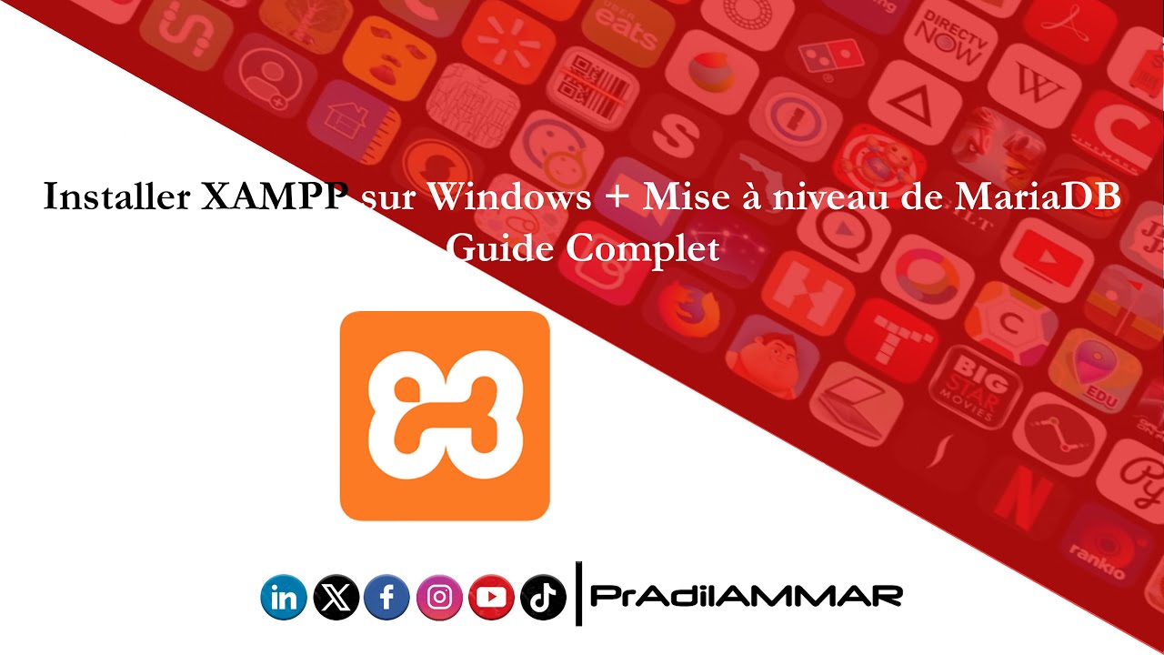 Installer XAMPP et mettre à jour MariaDB sur Windows