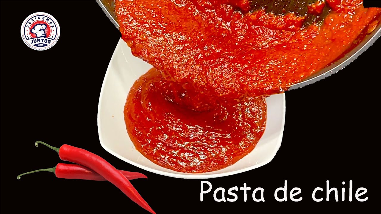 Como hacer tu propia pasta de chile