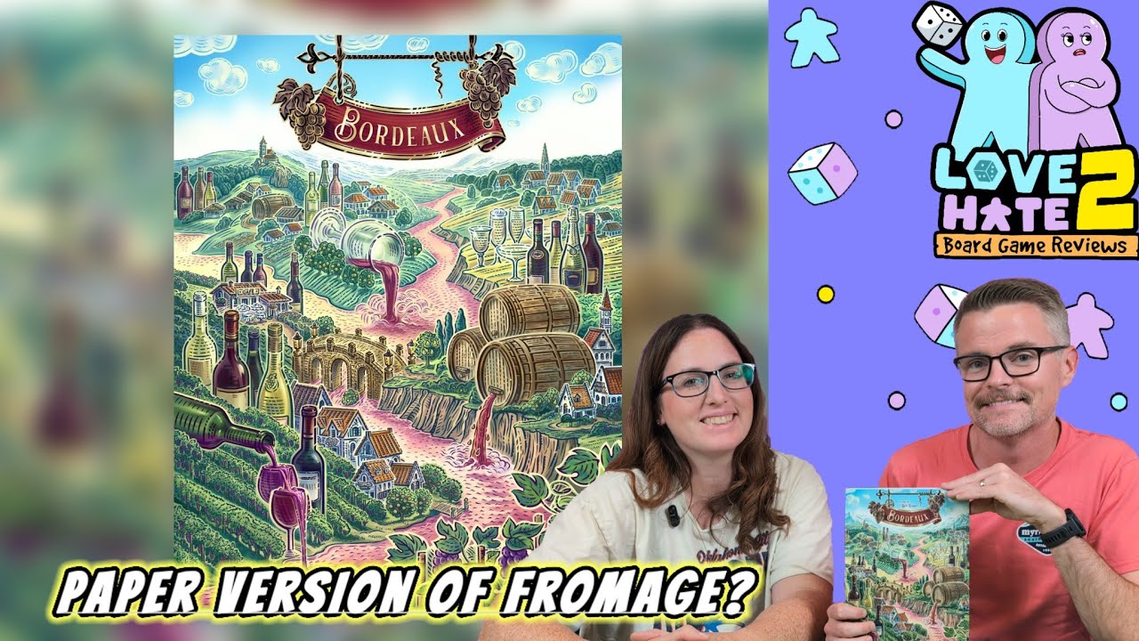 Бордо &mdash; Обзор бумажной версии игры Fromage/Formaggio от человека, не увлекающегося видеоиграми!