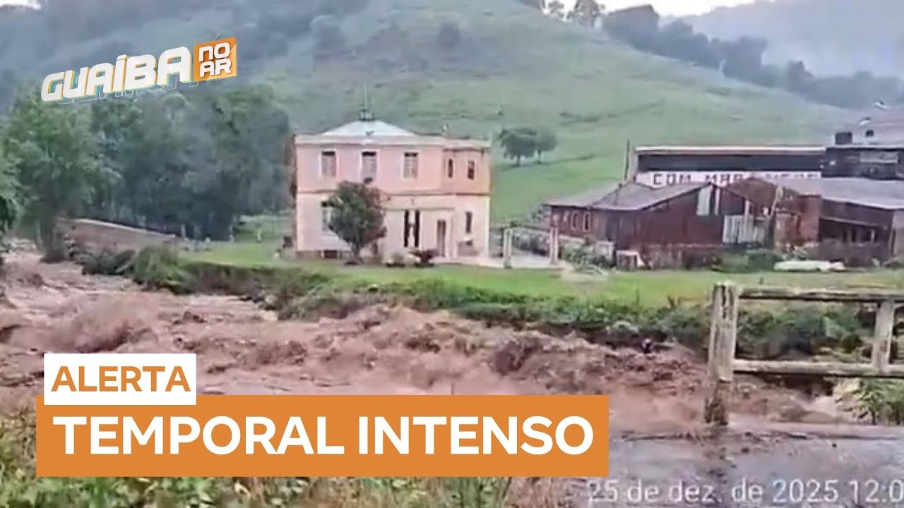 Temporal provoca alagamentos e mantém cidades em alerta no Rio Grande do Sul
