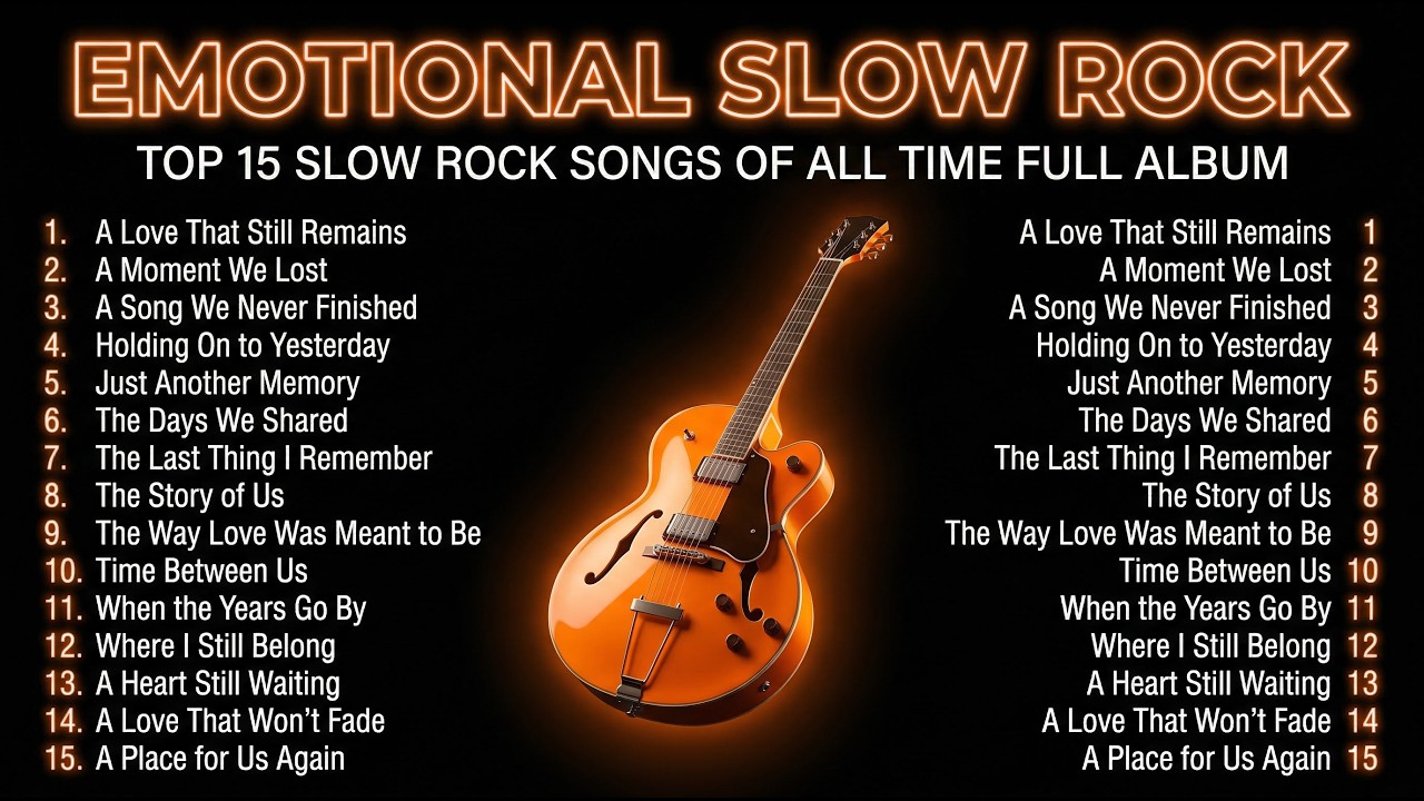 EMOTIONAL SLOW ROCK | AMERICAN ROCK SONG | PLAYLIST 2026