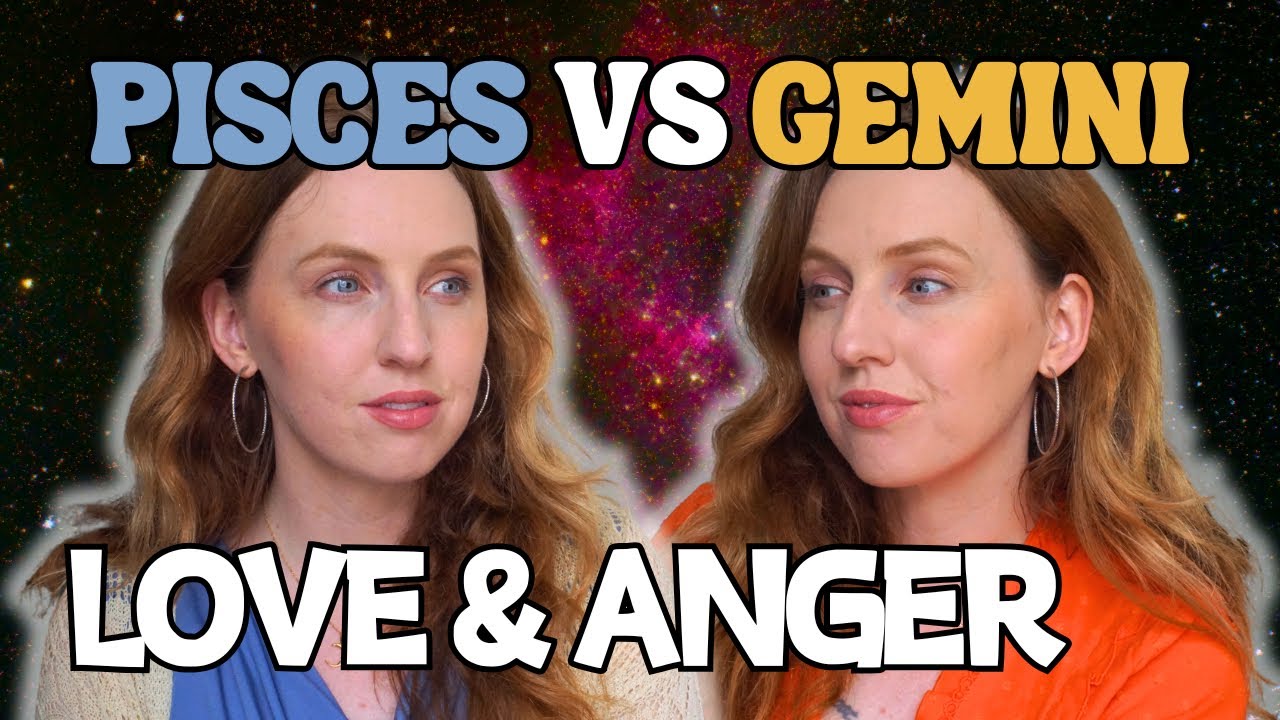 Pisces vs Gemini: Love & Anger Relationship Compatibility!