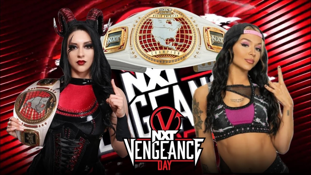 NXT VENGEANCE DAY STEPHANIE VAQUER VS CORA JADE NXT WOMENS NORTH AMERICAN CHAMPIONSHIP