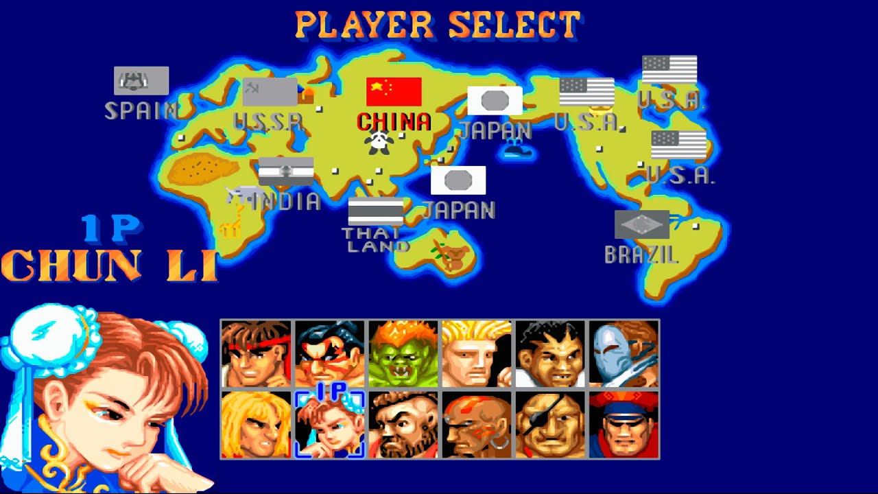 CHUN-LI Longplay: Street Fighter 2 Champion Edition ( Hardest ) - 4K 60 FPS