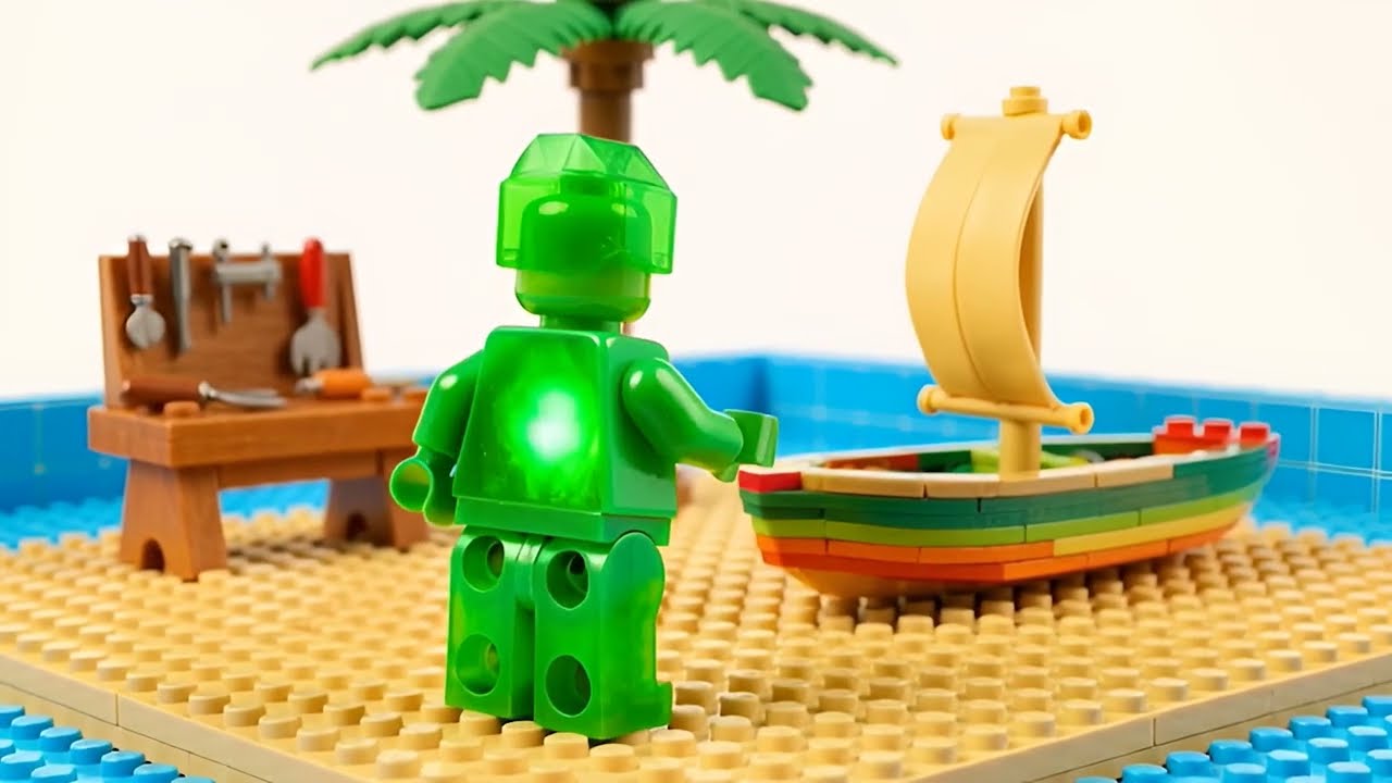 The Legend of the Teal Brick | Epic LEGO Survival