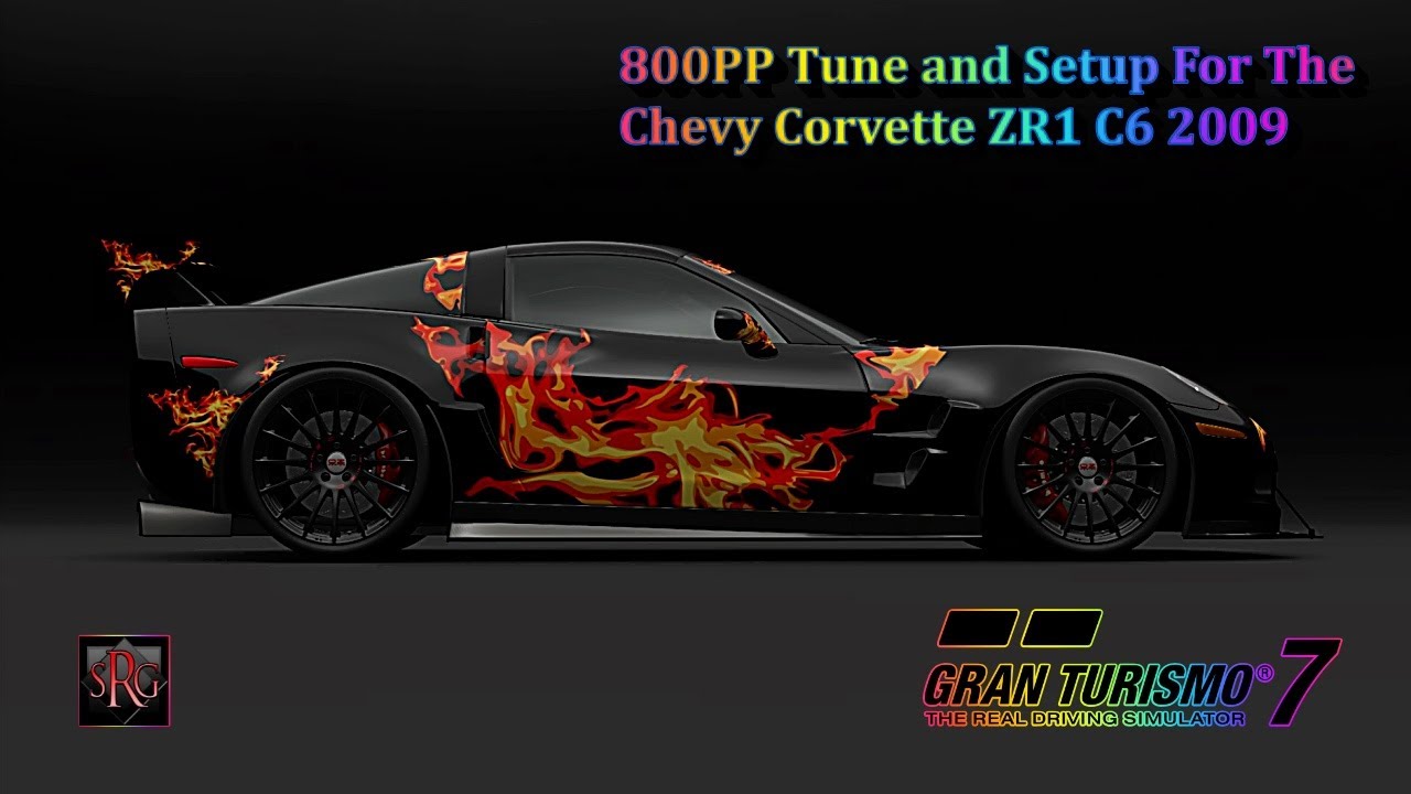 GT7 -The Best 800 PP Tune and Setup For The Chevy Corvette ZR1 C6 2009