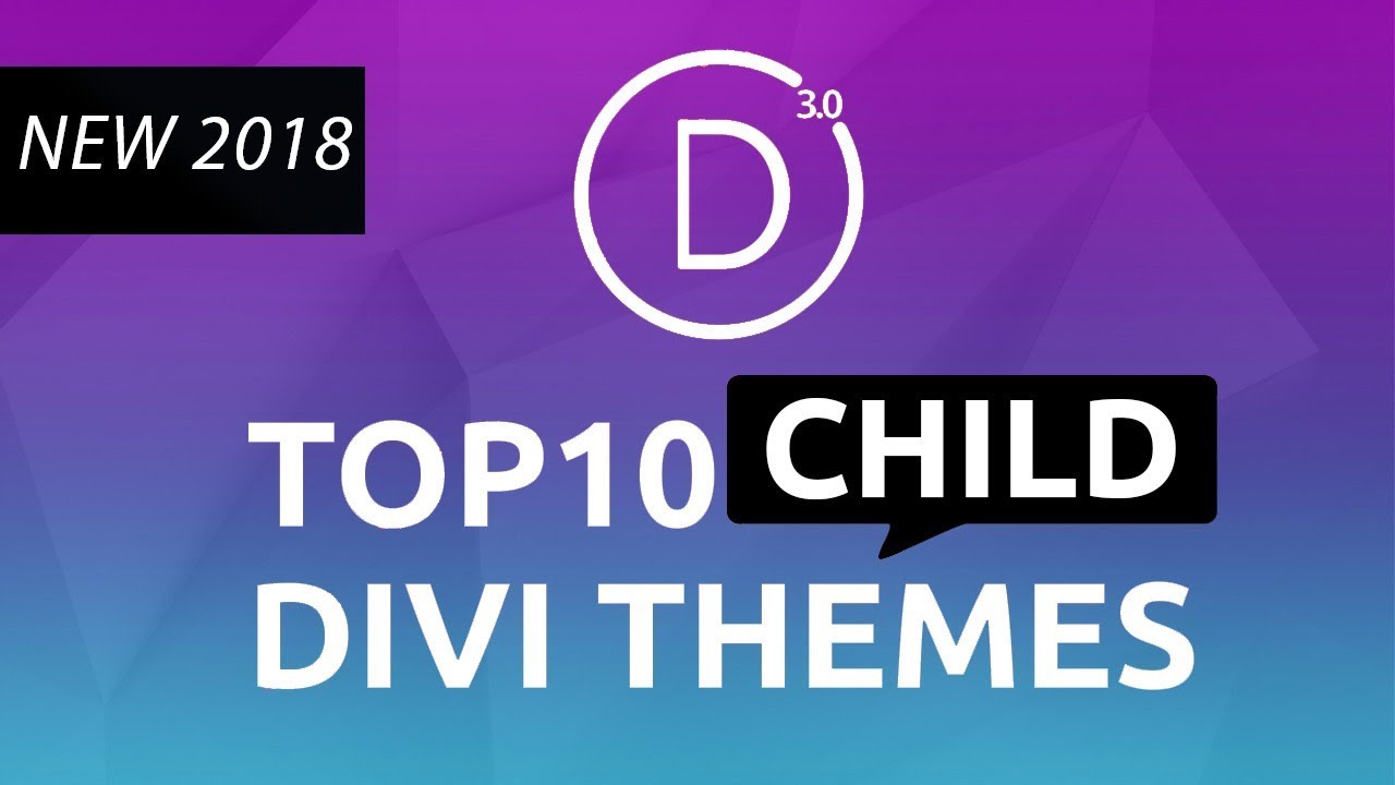 Топ-10 лучших дочерних тем Divi 2018 года