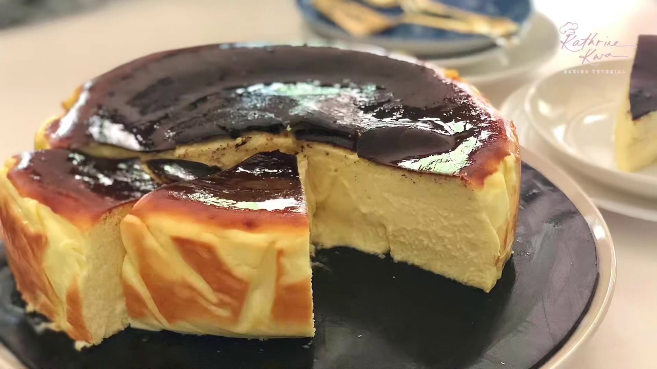 Durian Burnt Cheesecake 烧焦榴莲芝士蛋糕