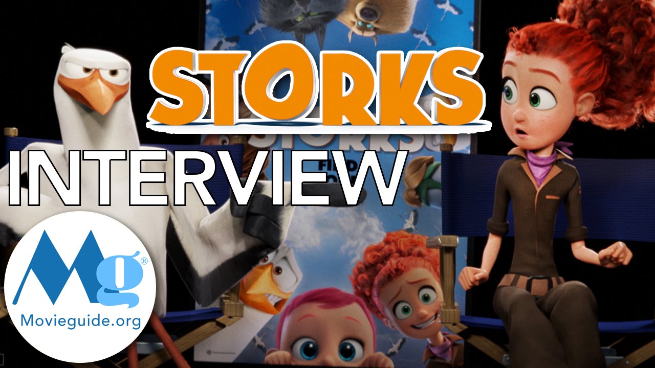 Интервью с актерами STORKS