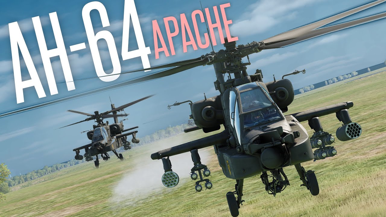 LEARNING TO FLY THE AH-64D APACHE! - DCS World NEW Attack Heli First Look!