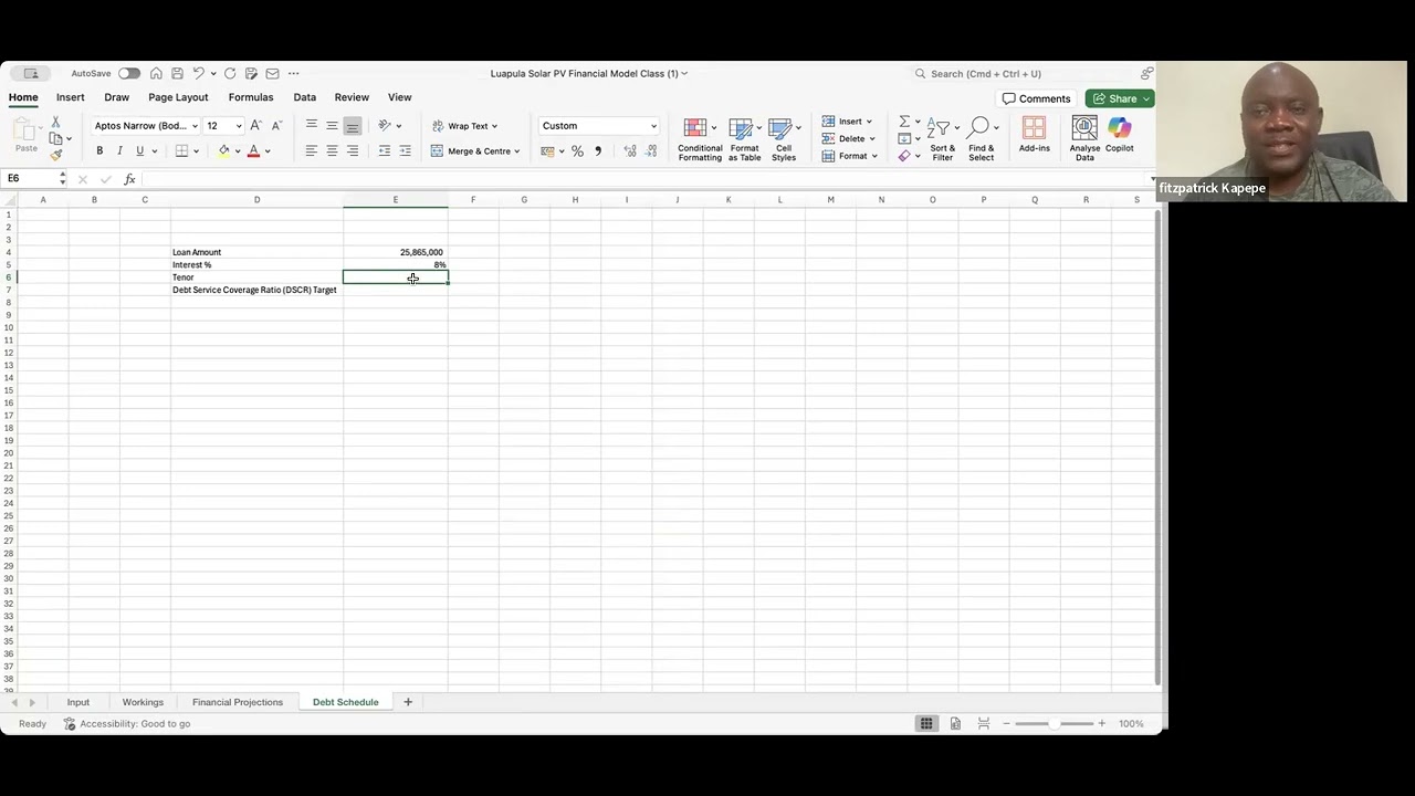 Bankable Financial Model Class One for KGRTC and NIPA| 2nd March 2025