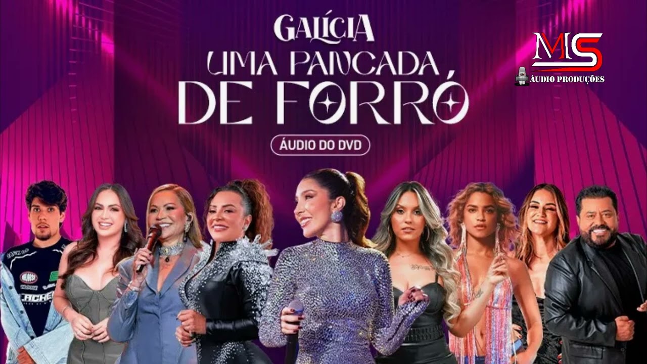 Gal&iacute;cia - DVD Uma Pancada de Forr&oacute;