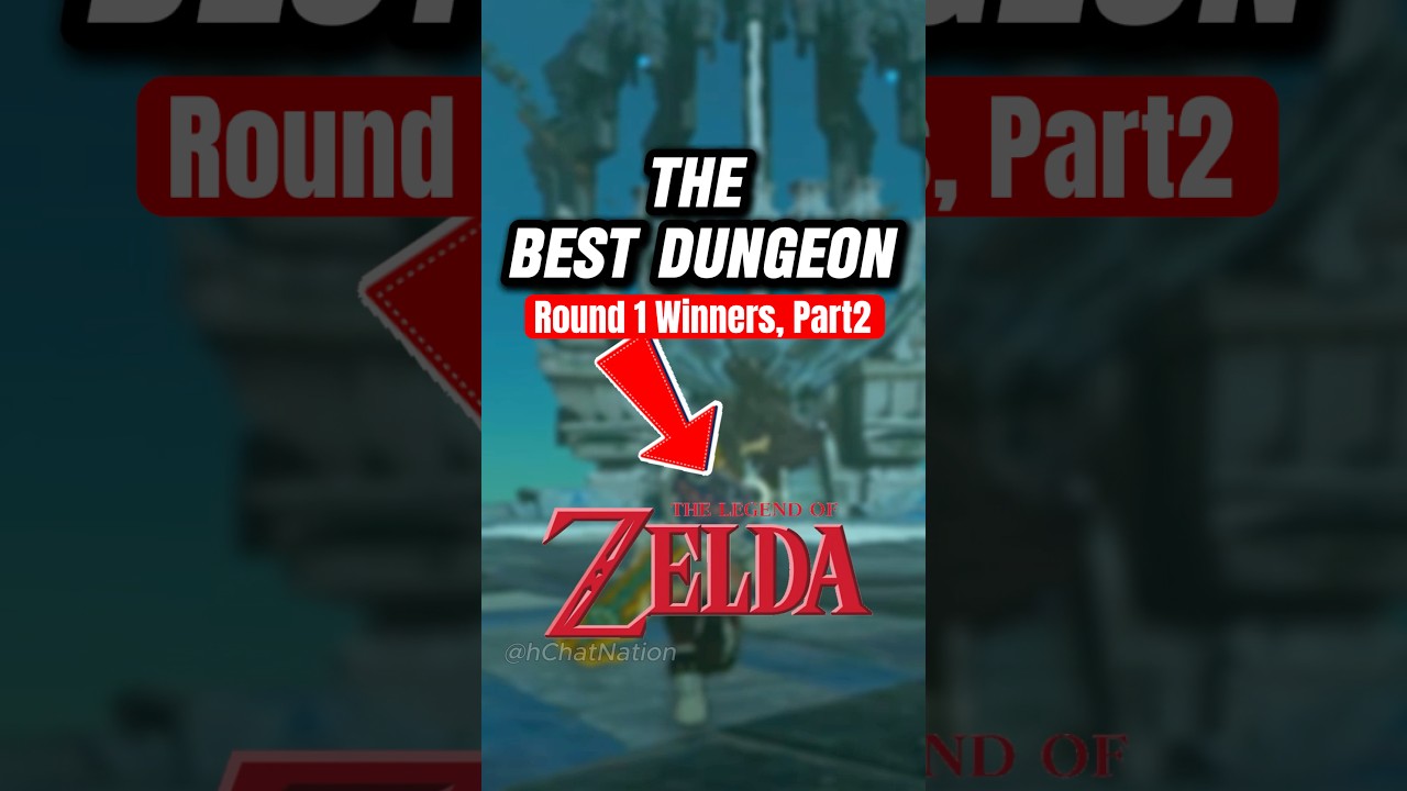 Я позволю фанатам выбрать лучшие подземелья Zelda!
