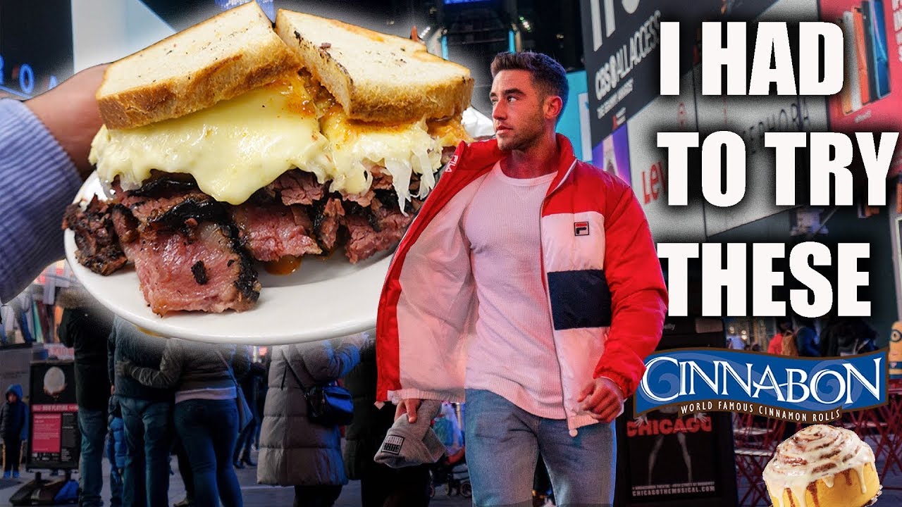 EATING 'THE BEST SANDWICH IN NEW YORK' | Pernas in the USA Vlog #2 | Zac Perna