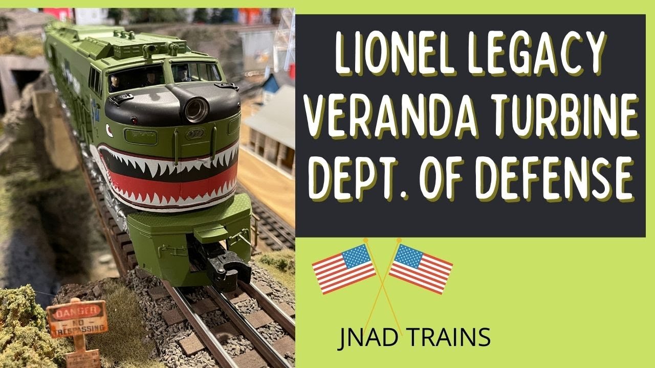 Lionel Legacy Department of Defense Veranda Turbine