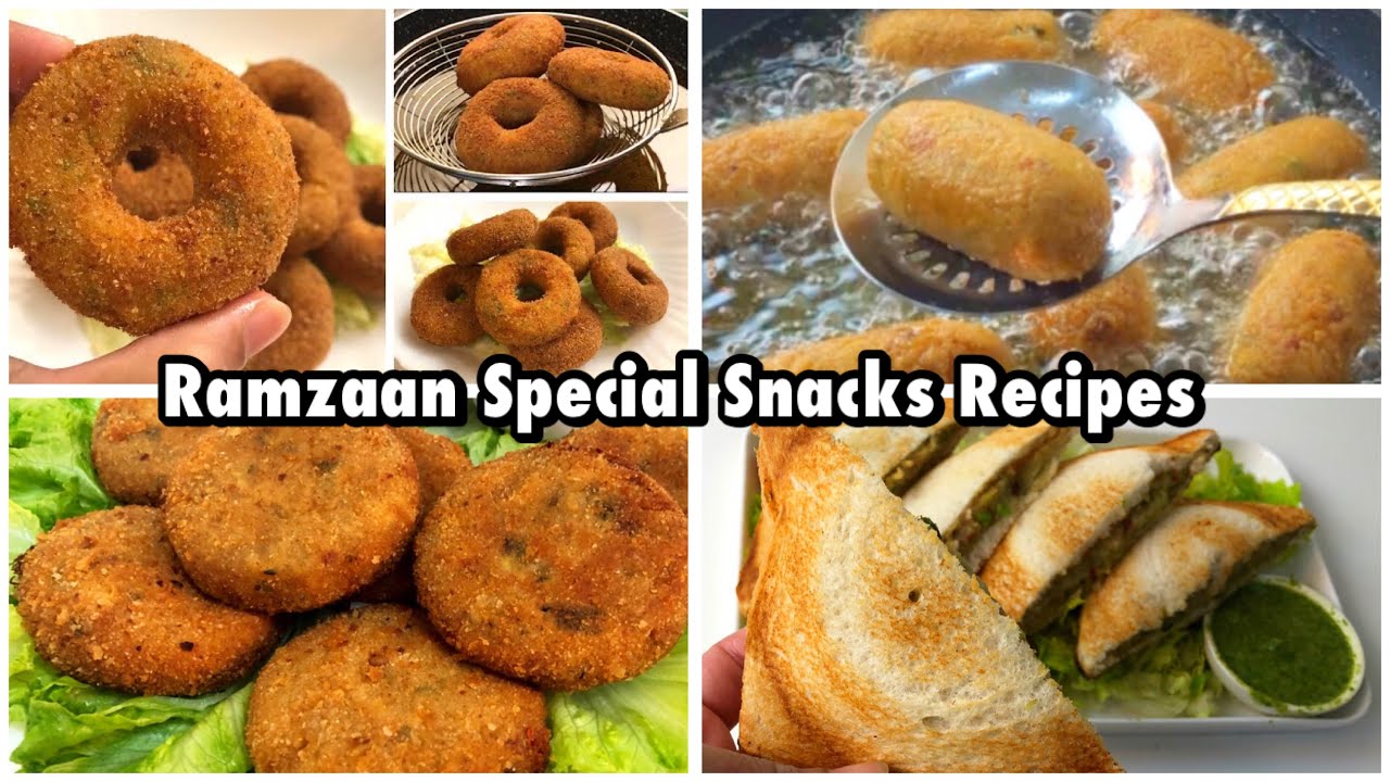 Unique & Easy Iftaar Snacks - Ramadan Special Recipes by Cooking With sariya