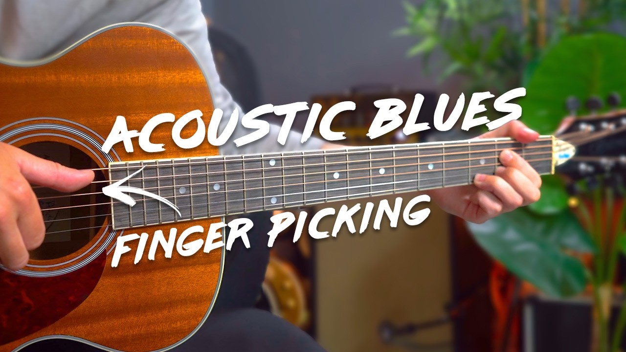 Easy Robert Johnson/ Clapton-Style Acoustic Blues Guitar Lesson