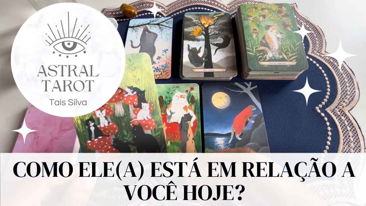 Como ele(a) está em relação a mim tarô? Tarot de hoje ♥️