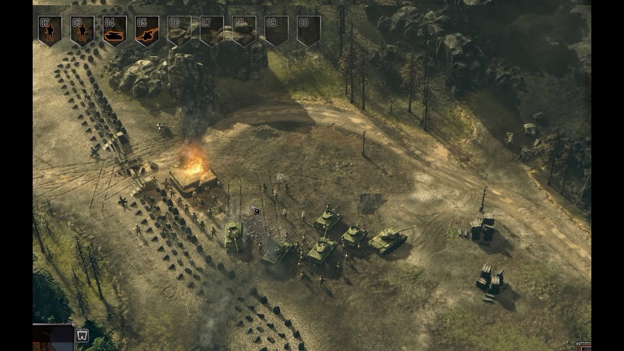 Sudden strike 4 - Allied campaign - Battle of the Hurtgen forest