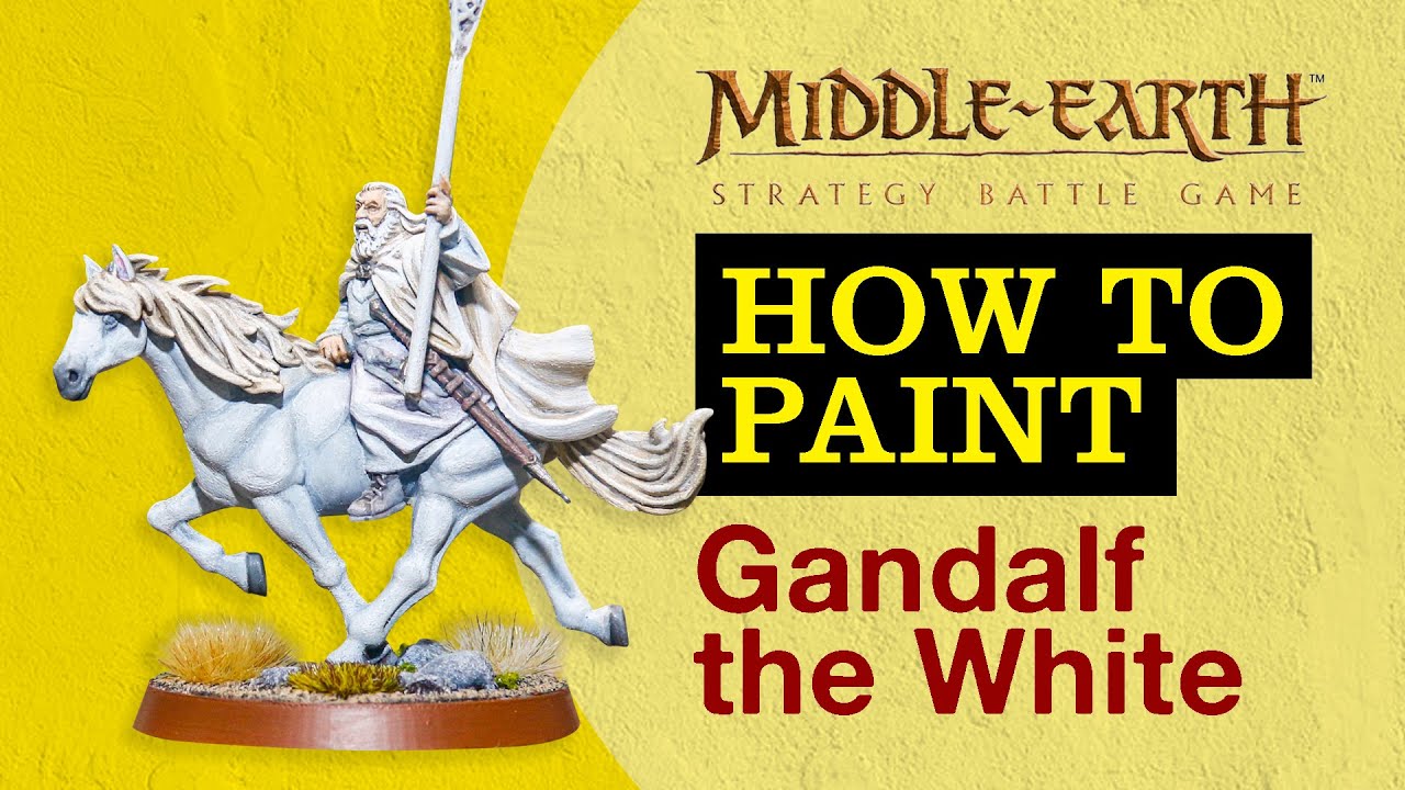 How to Paint Gandalf the White