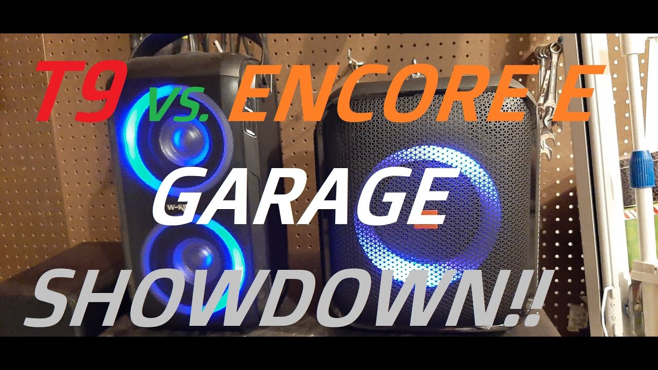 JBL Partybox Encore Essential 🆚  W-King T9 - Garage Battle 🔰  Pee-Wee Partybox vs. the Budget King