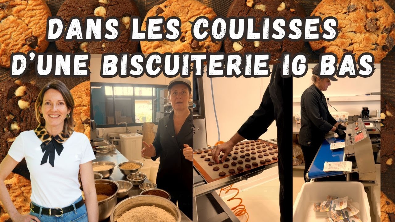 Dans les coulisses d'une biscuiterie IG bas