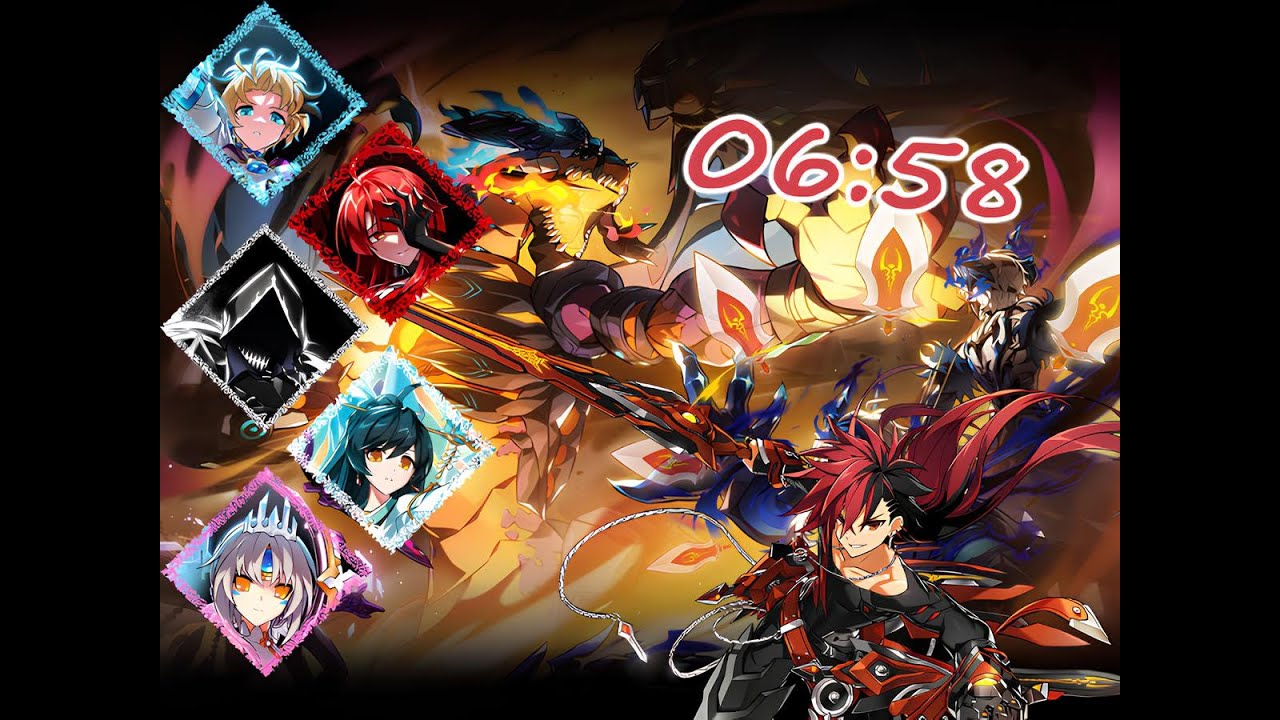 【Elsword TW / 엘소드】Immortal Tower:Fall 21-5 [Lv.3] 6:58