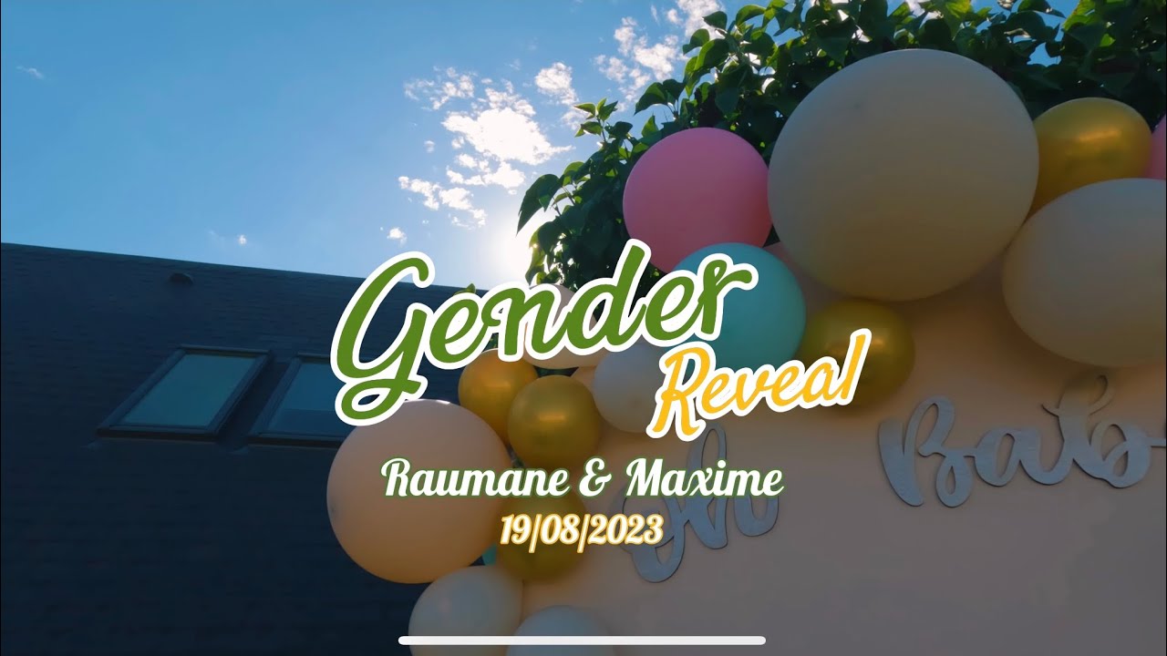 Gender Reveal Raumane & Maxime 💙💖