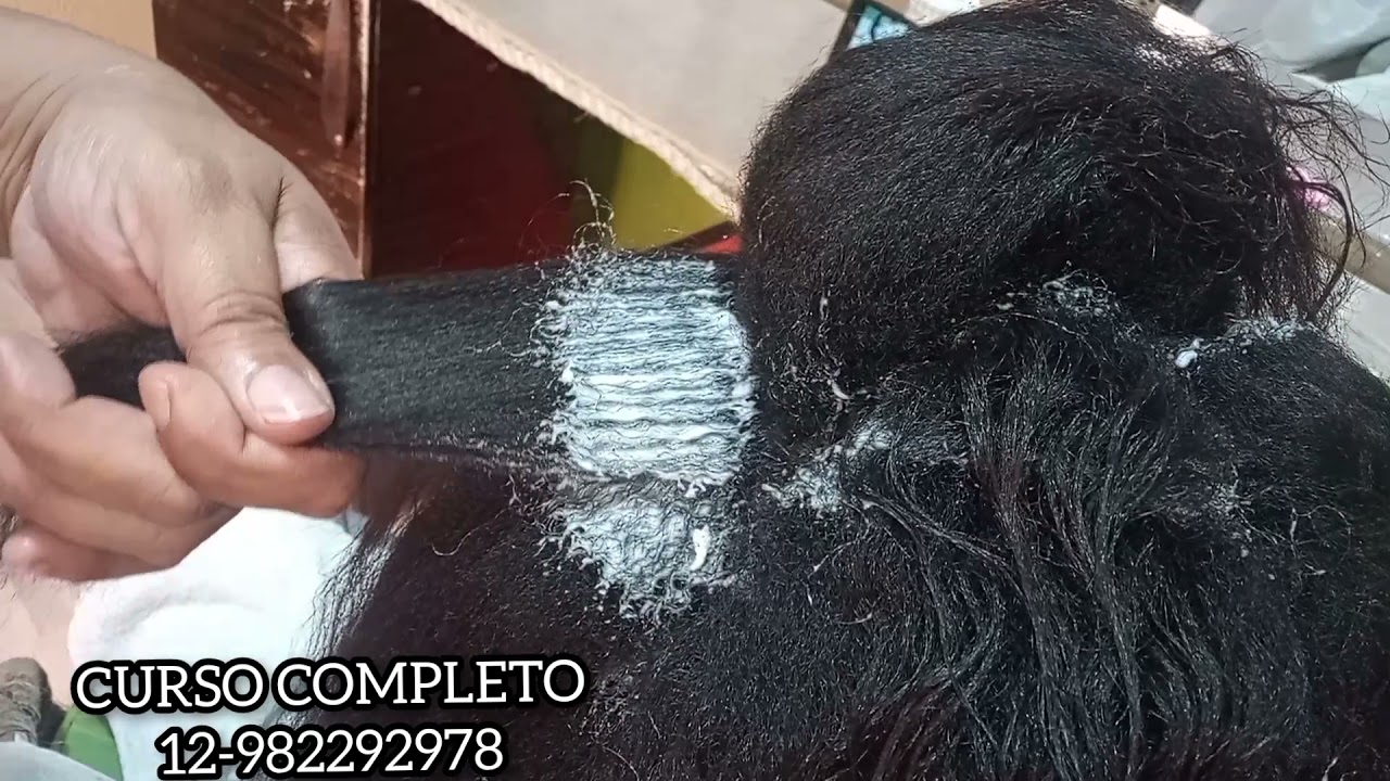 O RECOMEÇO DO PERMANENTE AFRO RECUPERAÇÃO DE CACHOS EM CABELOS EMBORRACHADO POR QUÍMICA DESCONHECIDA