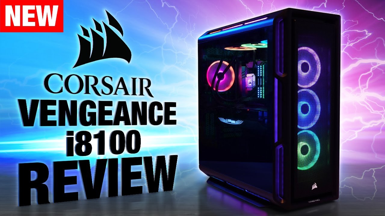 Corsair Vengeance i8100 Review! - The FASTEST Prebuilt Gaming PC in 2023?