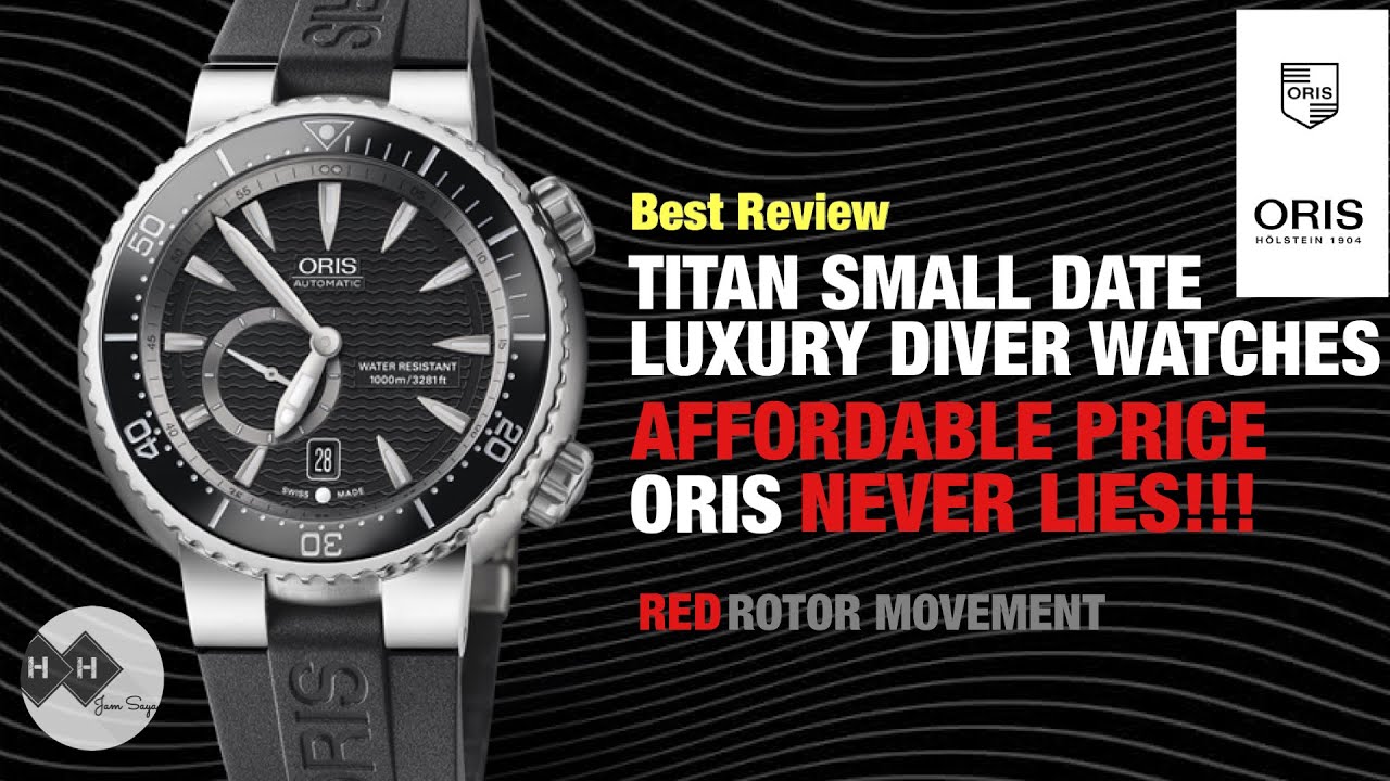 Review Oris Titan Small Second Affordable Luxury Watches Diver [ENG-SUBSTITLE]