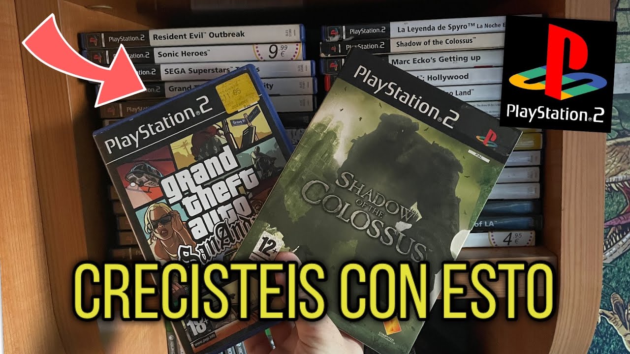 Mi colección COMPLETA de PlayStation 2 ( y un poco de ps1 y ps3 )
