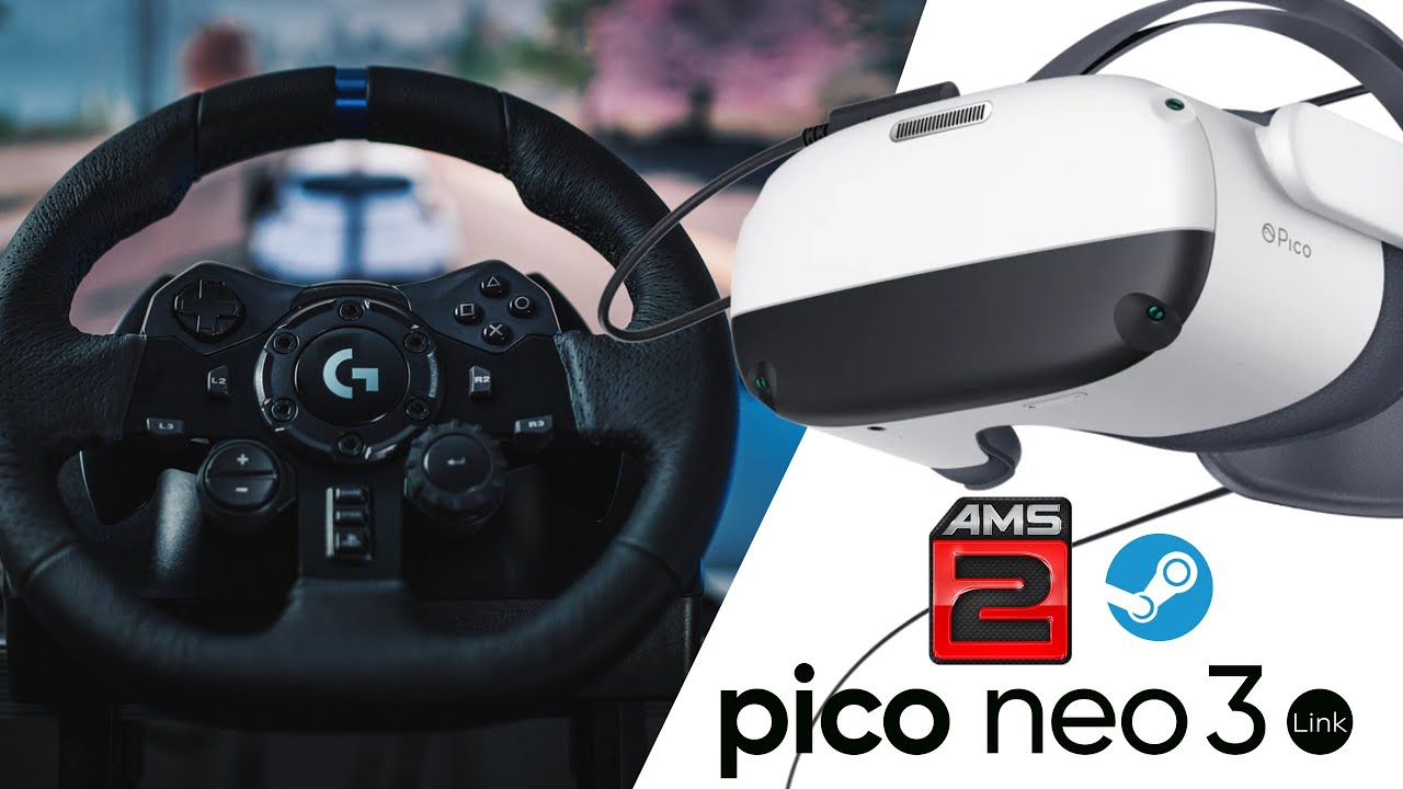 Pico Neo 3 Link Automobilista 2 Graphics DP4K G923 VR Car Sims Test!