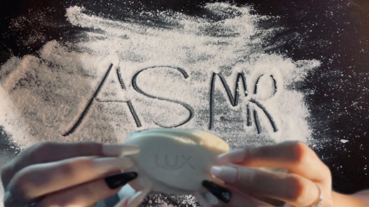 ASMR Soap Scratching + shaving  🧼