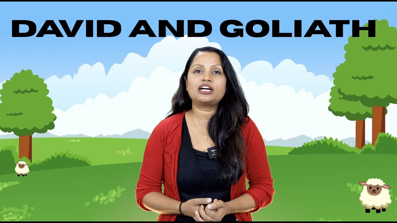 David and Goliath || Nepali Bible Story || Teacher Anju