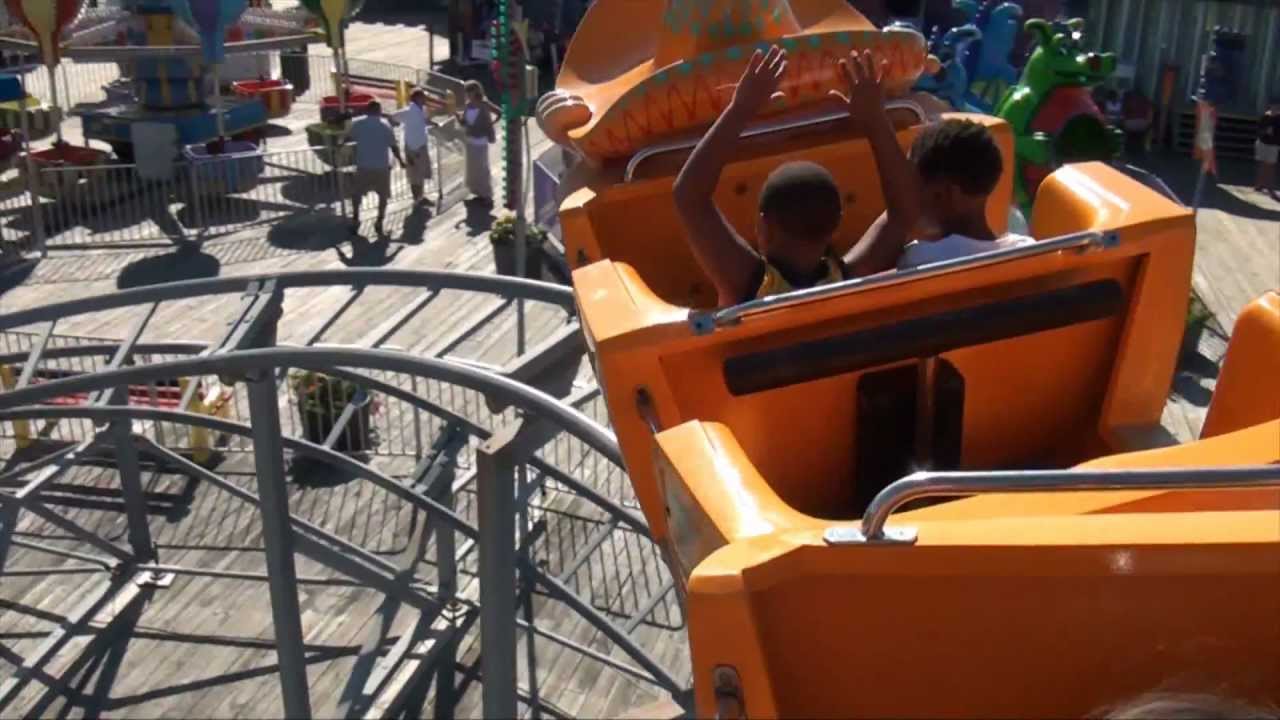 Горячие американские горки Tamale POV Casino Pier Seaside Heights New Jersey Shore